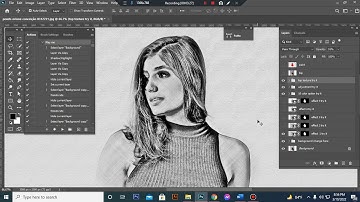Charcoal Sketch Photoshop Action