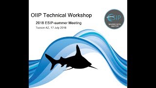 OIIP Workshop 2018 ESIP-summer Meeting