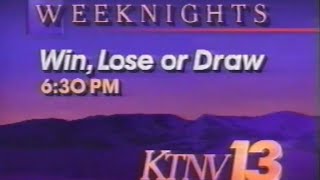 Win Lose Or Draw Promo 1988