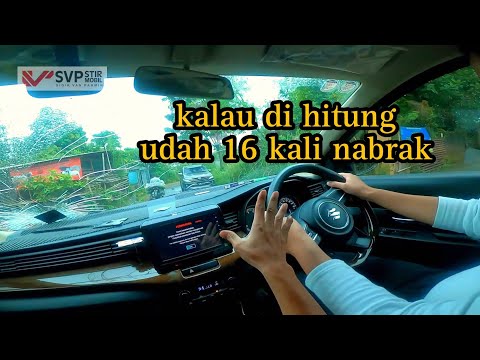 Belajar mobil mode bar bar | untung rem bantuan aman