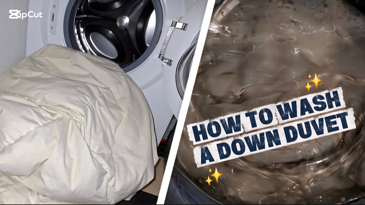 Miele W1 | I'm gonna teach you how to wash/dry a down duvet ( delicate 30⁰ 900 Spin )