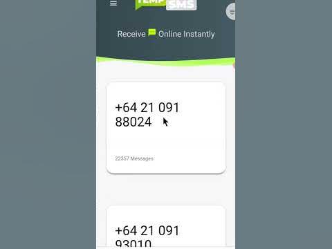 free temporary phone number for OTP verification code virtual number