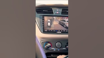 Elite i20 android with 360 installed #360camera #android #hyundai #i20 #car #accessories