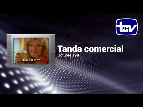 Tanda Comercial Canal 13 Octubre 1991