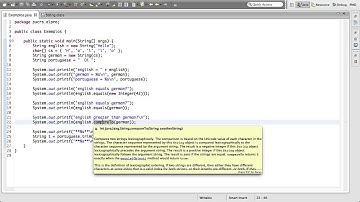 Uso de vetores na classe java.lang.String