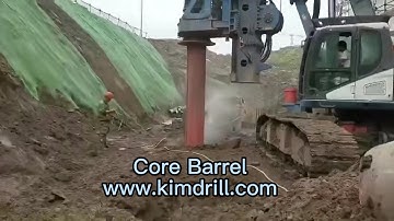 #drillingtools core barrel with roller bit for very hard rock