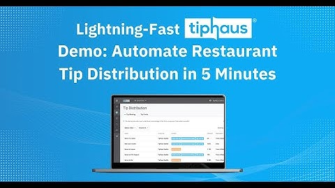 TipHaus Demo (2025): Automate Tip Distribution & Daily Payouts in Under 6 Minutes