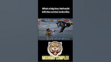 What a BIG BOY Heihachi Infinite Combo Looks Like - Tekken 7 #shorts