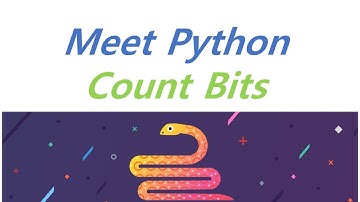 [Python] 함수 찾다가 멘붕... / meet python - Count Bits ★bambi coding
