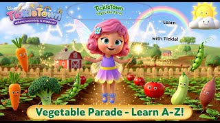 Tickletown Episode 10 Vegetable Parade Magical Garden Adventure With Tickle The Fairy