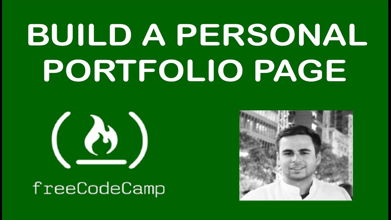 Build a Personal Portfolio Page (freecodecamp.org)