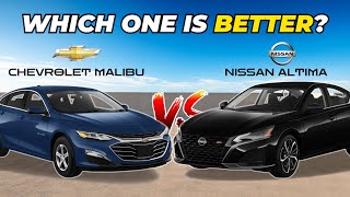 Famous 2025 Gas: Nissan Altima vs Chevrolet Malibu | Which to Buy? | FULL Spec Breakdown Wealth