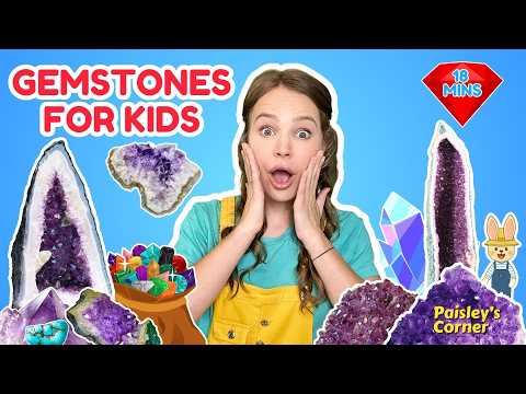 Silly Miss Lily And Paisley Mine For Gemstones Break Open Geodes Fun Science For Kids