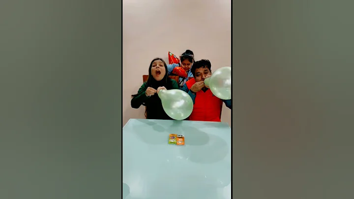 Blow the Balloon Until it Burst Challenge #growwithshanaya #youtubeshorts #shortvideo #shorts #short