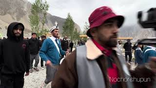 Ismaili Band entered Passu Didargah with enthusiasm and a warm welcome during the Deedar celebration
