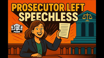 Prosecutor Left Speechless
