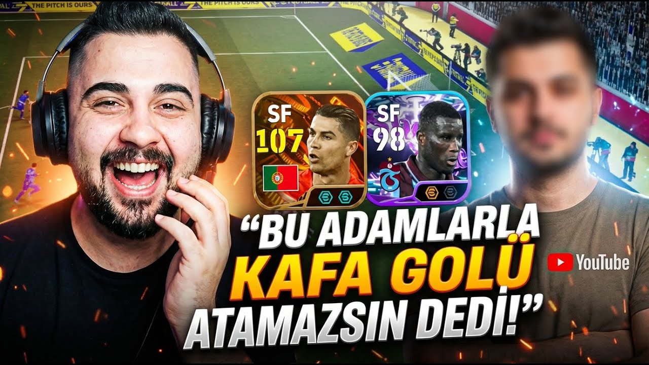 TÜRK YOUTUBER "BU FUTBOLCULAR İLE KAFA GOLÜ ATAMAZSIN" DEDİ! w/ @JeaDx 