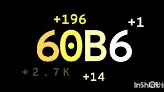 0 To 537K In Tetredecimal With Googles Voice.