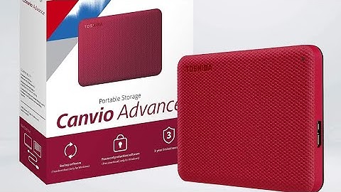 Unbox and install TOSHIBA external hard disk/ Macbook version