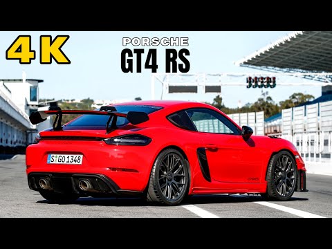 2022 Porsche 718 Cayman GT4 RS in Guards Red