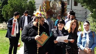 Празник на ПРЕСВЕТА БОГОРОДИЦА В РОЖЕНСКИ МАНАСТИР. Архиерейска света Литургия. Лития с иконата.