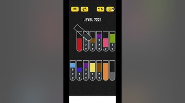 water sort puzzle level 7222-7223