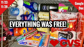 CVS Free & Cheap Coupon Deals & Haul | 11/22 - 11/28 | Personal Care Money Makers! | ALL FREE 🔥🙌🏽