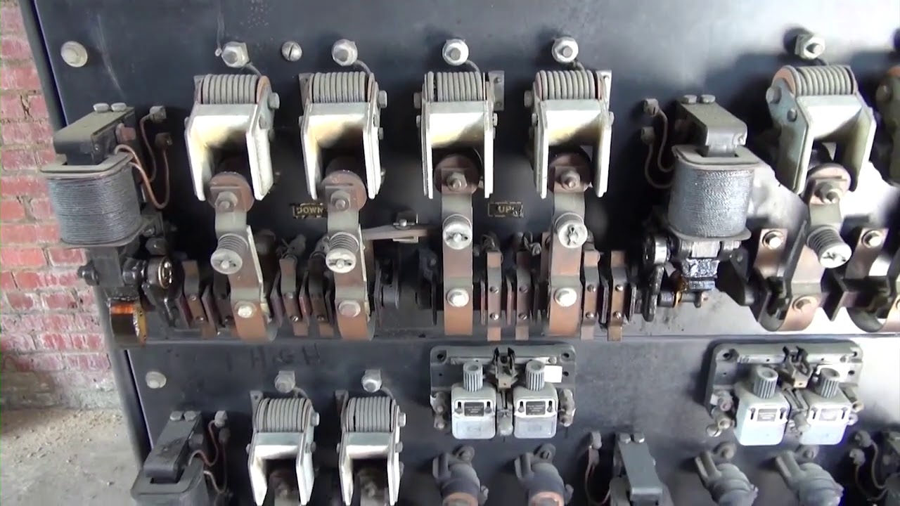 Machine Room of a Vintage Salem Freight Elevator