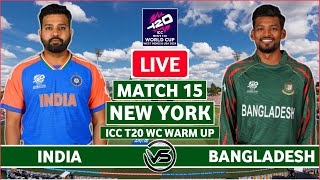 ICC T20 World Cup Warm Up Live: Bangladesh vs India Live | BAN vs IND Live Scores & Commentary