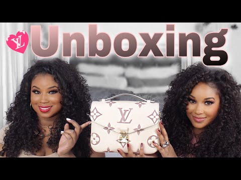 LOUIS VUITTON POCHETTE METIS  UNBOXING VIDEO 2020 