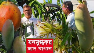 মনমুগ্ধকর ছাদ বাগান । বাগান পরিচর্যা - গাছ নির্বাচন - সার ও কিটনাশকের  ব্যবহার । Sad Bagan - RB Fbd