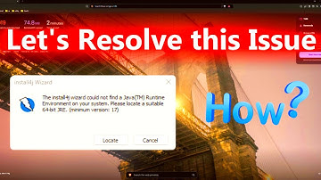 How to Fix “Could not find a Java Runtime Environment” Error On Windows - 2025