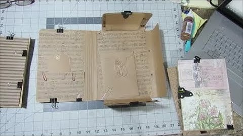 Tim Holtz Folio #2, How we make one