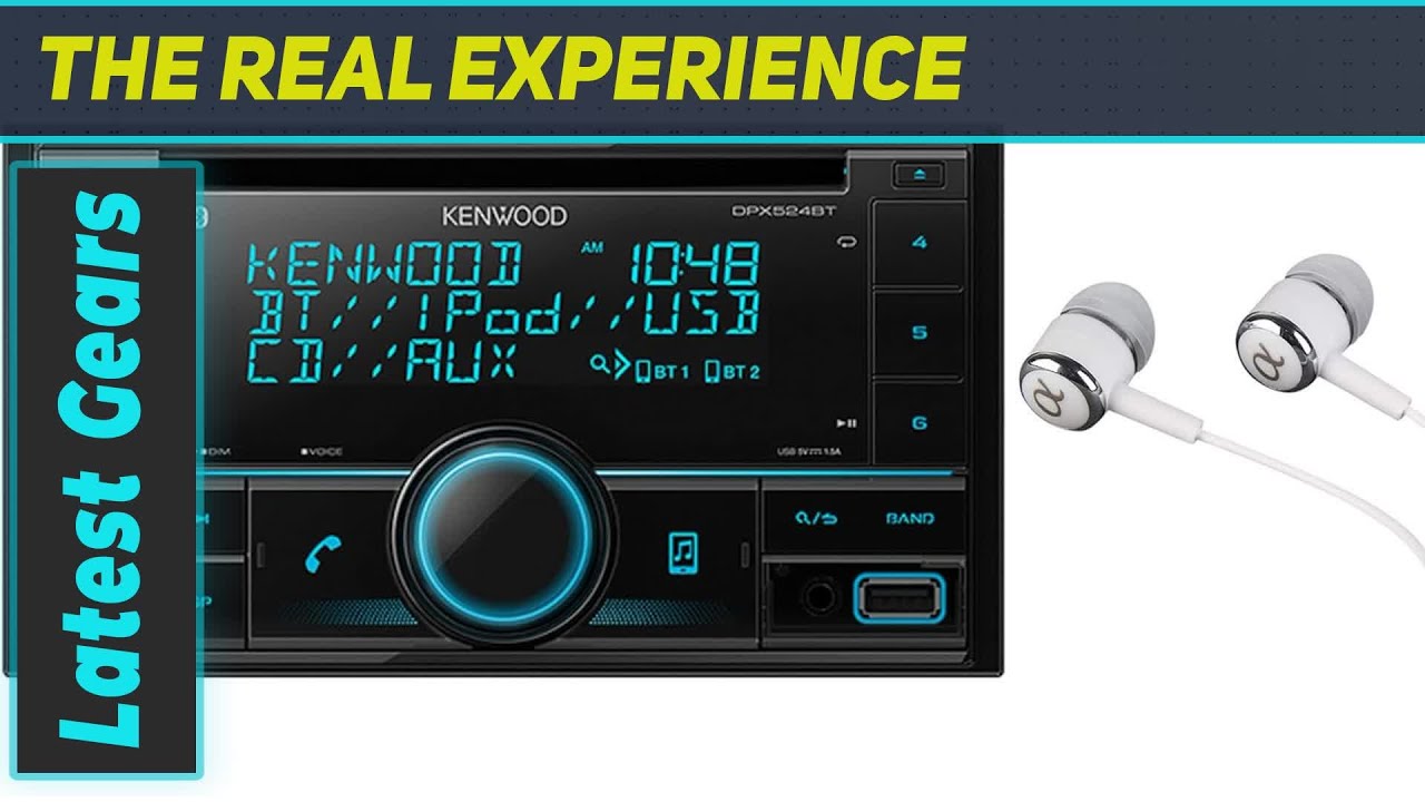 Kenwood DPX530BT Double-DIN Car Stereo Review with Bluetooth