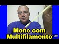 Mono Com Multifilamento #viral #pesca #fishing