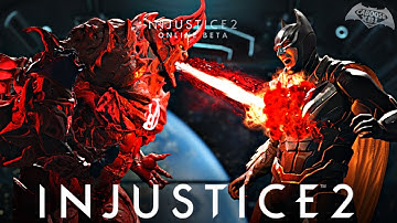 Injustice 2 Online Beta - Intense Match!
