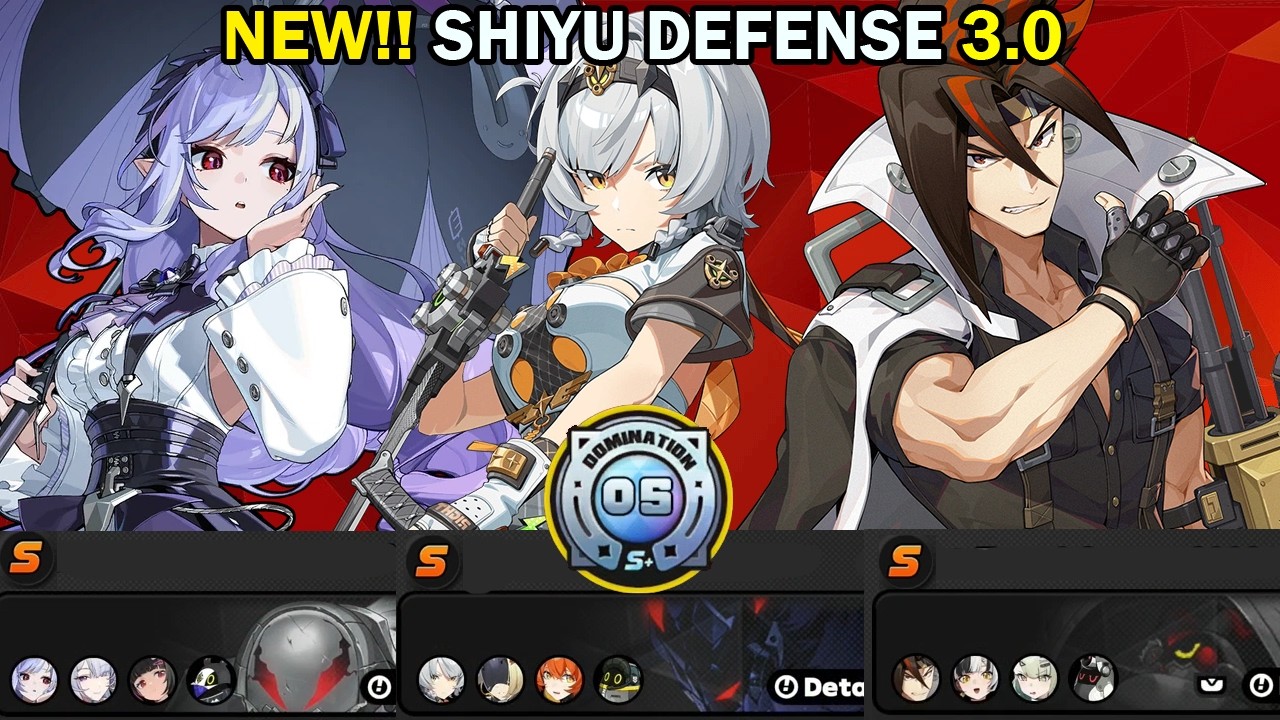 NEW Shiyu Defense! | Vivian, SAnby & Anton BRO! | Node 5 S+ Clear