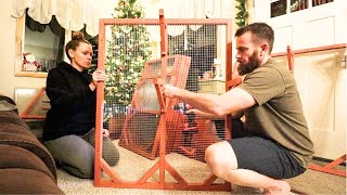 'Catio' Install! Our Cats Are Going to Love This! | ALASKA Day in the Life! + Winter Sledding & Fun!