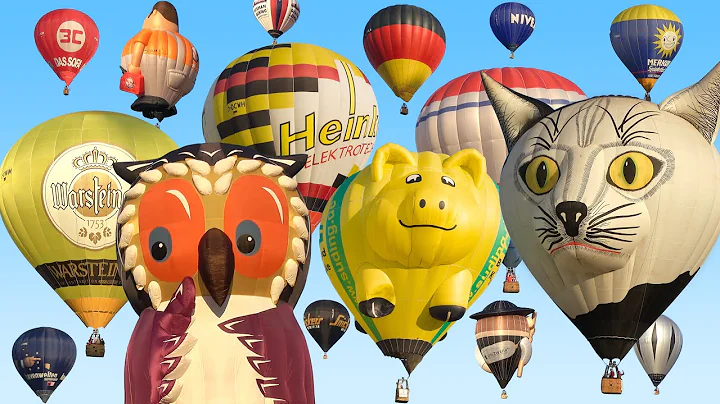 Hot Air Balloon Mass Ascent | Balloon Festival Barnstorf 2019 - DayDayNews