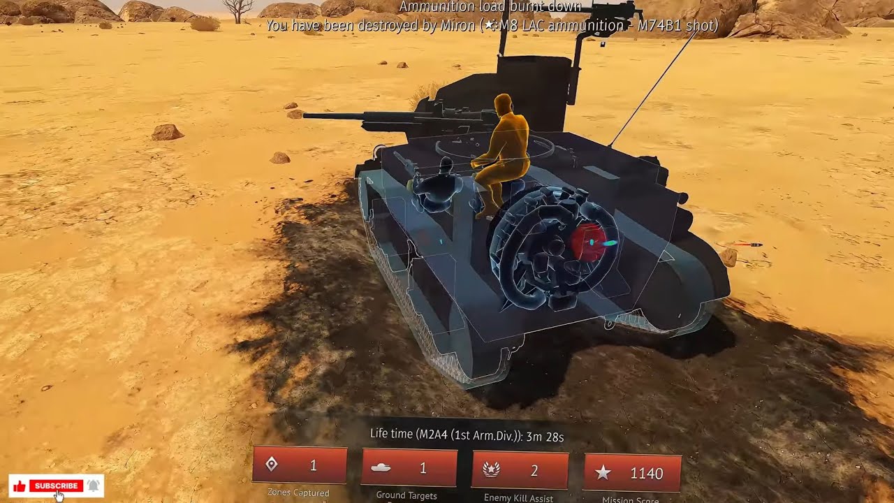 Combat footage | Tank Elimination 