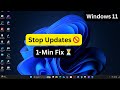 👉Stop Windows 11 Updates in 1 Minute! 😱💻!#Windows11 #2025