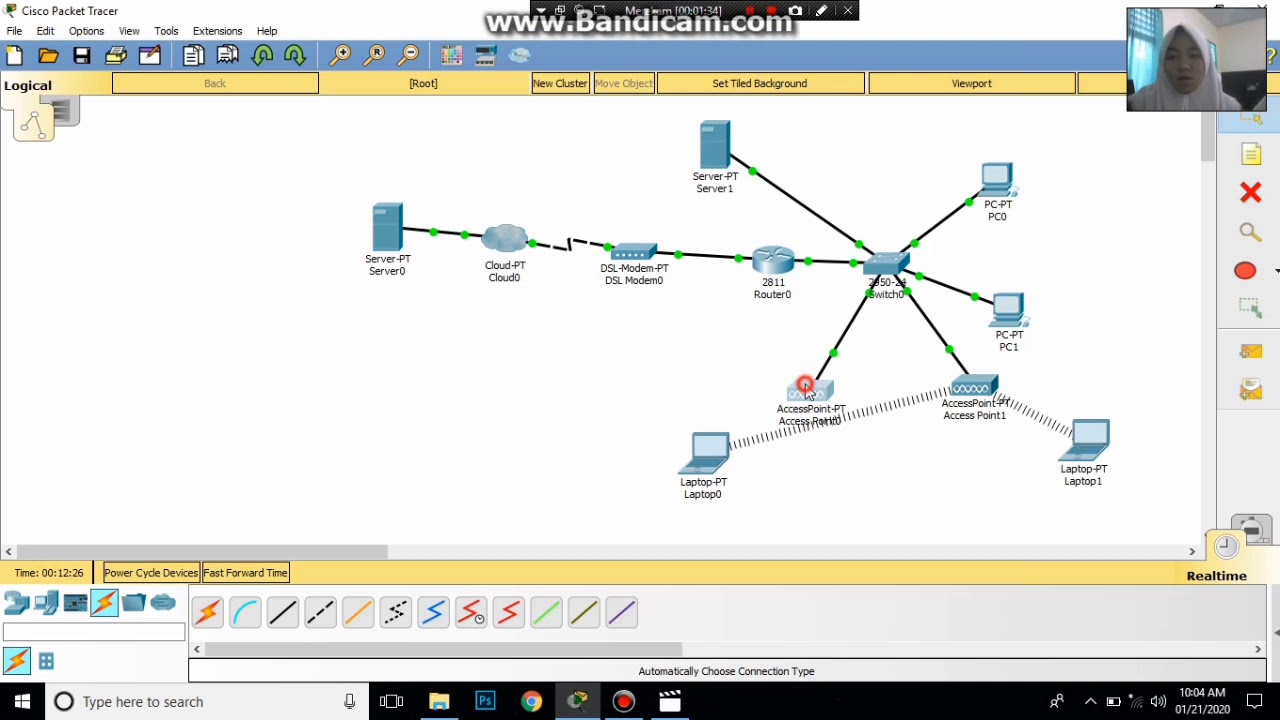 Cara membuat topologi RT/RW net di Cisco Packet Tracer