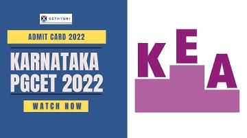 KARNATAKA PGCET 2022 ADMIT CARDS! | EXAM DATES | HOW TO DOWNLOAD ADMIT CARD? | GetMyUni