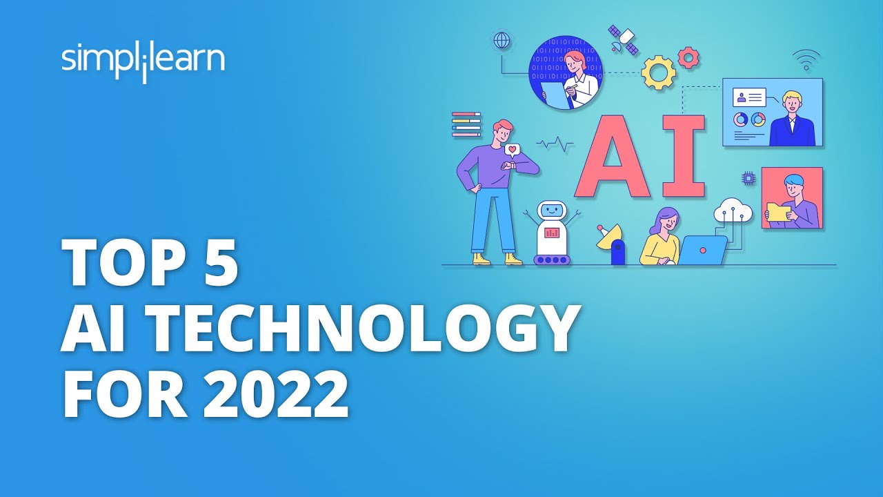 Top 5 Artificial Intelligence Technology For 2022 | 5 Best AI Technology 2022 | #Shorts |Simplilearn