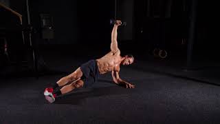 Side Plank Powell Raise