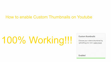 How to enable Custom Thumbnails on Youtube 2017 (100% Working)