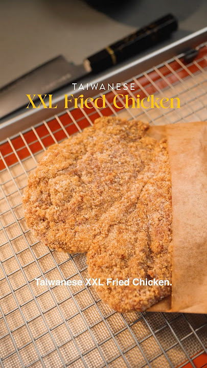 Ayam Goreng Taiwan XXL 🔥🐔🇹🇼🤤 #shorts