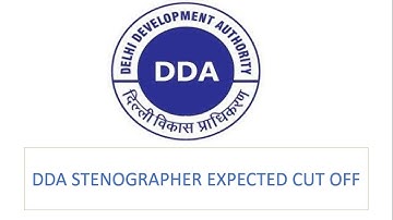 dda stenographer expected cut off or answer key released