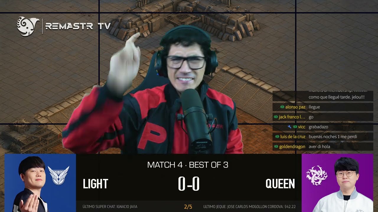 STARCRAFT COREANO 🇰🇷 LIGHT vs QUEEN 🇰🇷 | M01·BO3·R1-R2