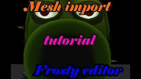 PvZ GW2 Frosty Editor Tutorial Mesh Import en español